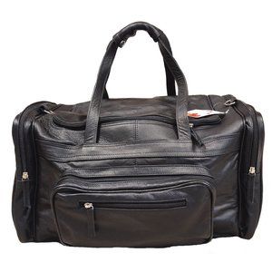 High Quality Cowhide Leather Travel / Sports Bag # 9520